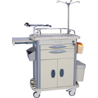 Durable Swivel Medical Clinica Nursing Cart
