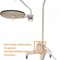 Medical Shadowless Single-Arm Mobile Type LED Surgery Operation Lamp in LED500s