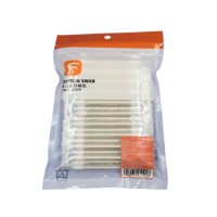 Individual Wrapped Flexible Paper Stick Cotton Buds Double Shape
