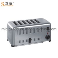 Electric Stove Stainless Steel 6 Slicer Toaster Commercial Using