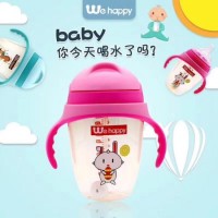 Stocked Anti-Leakage Wide Neck PPSU Baby Training Cups 300ml
