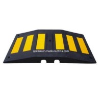 Road Safety Any Sizes High Reflective Rubber Speed Bumps /Speed Hump