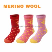 Cheap Custom Australian Thermal Hiking Crew Merino Wool Socks for Kids