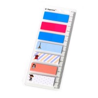 Custom Printing Top Quality Adhesive Note Stickey Notepad Post Note Memo Note Fluorescence Full Colo