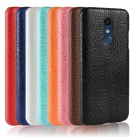 Mobile Phone Case Crocodile Leather PC Case for LG K3