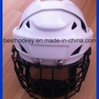 High Quality Ice Hockey Helmet with Steel Cage