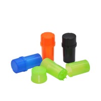 Plastic Air Tight Jar with Weed Tobacco Grinder Crusher