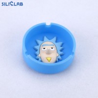 Bright Color Silicone Cigar Ashtray Smoking Accessories Set Ricky