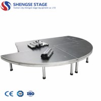 Concert Stage Equipment Aluminum Stage Portable Stage for Event