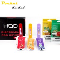 Hot Selling Hqd Cuvie Disposable Vape Pen Fruit E Liquid