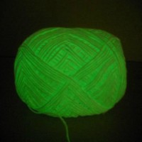 Luminsecent Knitting Wool Glow in The Dark Wool