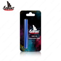World Best Selling Eboat 50 Puffs Cbd Oil Vaporizer Colorful Disposable Electronic Cigarette Cbd Ele