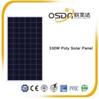 TUV Approved Poly PV Solar Panels 330W for Power Plant