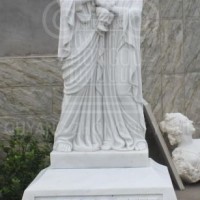 on Sale Marble Stone Bronze Holy Family Statue Religious Sculpture