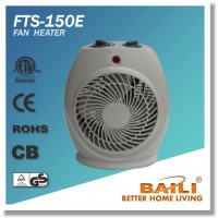 Popular 1500W/2000W High Efficiency Fan Heater with Thermostat