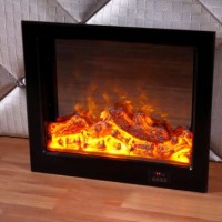 Ce Approved MDF Electric Fireplace Furnace LED Hotel Furniture (T-302)