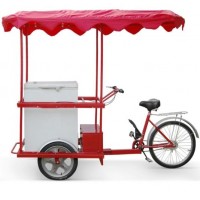 Battery Powered Ice Cream Bicycle Cargo Bike for Vending