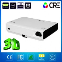 Cre X2500 Laser Projector Support 1080P USB VGA HDMI