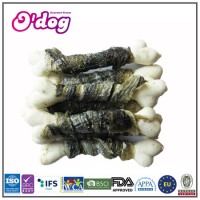 Dry Fishskin Wrap White Calcium Bone Pure Pet Treats Food Exporter