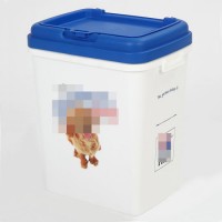 BPA Free Plastic Airtight Dog Container Stand