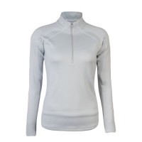 Women's Sports Clothes White Color Knitted Wholesale Sweatshirt
