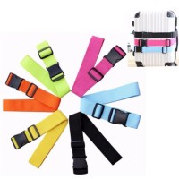 Colorful Luggage Strap  Customized Texile White/Black/Green/Grey/Pink/Purple Luggage Strap