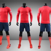 2019 Dry Fit Long Sleeve Football Full Kits with Different Colors