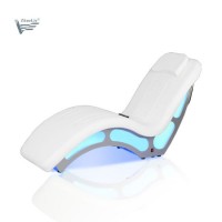 VIP Multifunctional Salon Furniture Massage Table Leisure Chair Heating Beauty Bed with LED Light an