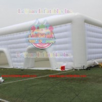Airtight Tubes and Constantly Inflated Walls 15m Inflatable Cube