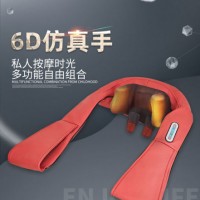 New Design 3D Multifunction Shiatsu Neck Shoulder Massager with Heat Fashion Kneadingearable Massage