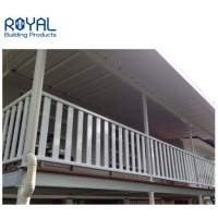 U-Channel Decorative Luxury Modern Terrace Designs Deck Railing Panels Veranda Powder Coated Outdoor