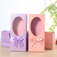 Paper Box Gift Box Packaging Box with Plastic Window