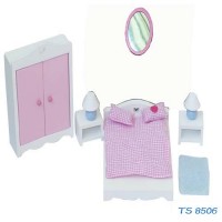 Children Roll Play Doll House Furniture