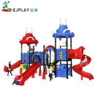 Funny Style Colorful Dream Children Outdoor Plastic Tubes Playground
