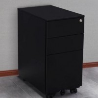 Accept OEM&ODM Fashion Style Steel Movable 3 Drawer Storage Filling Cabinet