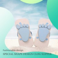 Comfortable EVA Foam Blue Colour Adult Japanese Sandals for Footwear Clogs Slipper