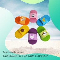 Cartoon Kids Slippers Cute Summer Beach EVA Sandals Flip Flops Child Shoes