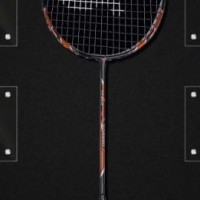 High Quality One-Piece Square Head Graphite Badminton Racket
