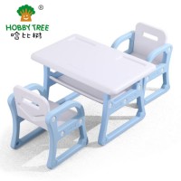 2019 New Hobby Tree Kids Indoor Plastic Table and Chair Set