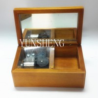 Natural Romatic Handmake Wooden Jewel Music Box with Mirror Gift for Women (LP-43)