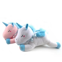 Giant Unicorn Plush Toy Baby Pillow Soft Animal with Wings