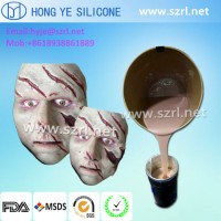 Liquid RTV Skin Safe Silicon Rubber for Film Makeup Mask Making