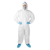 Protective Clothing Suit Isolation Gown Disposable Nonwoven Coverall