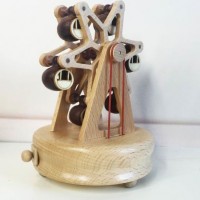 Wooden Music Box Movement---Sky Wheel