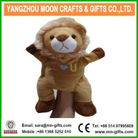 En71 Plush Lion Animal Toy Hand Puppet