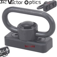 Vector Optics Steel Quick Detachable Keymod Handguard Picatinny Rail Mount Qd Sling Swivel with Loop
