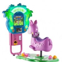 Coin Operated Deer Kiddies Rides with Video Games Play for Children