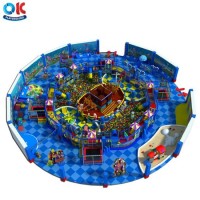 Ok Playground Indoor Playground Toys with Big in Pirate Ship