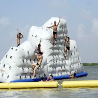 Inflatable Toy Ice Tower Climbing Water Parks Sports Game