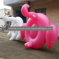 2019 New Giant Adult Inflatable Flamingo Pool Toy Water Floating